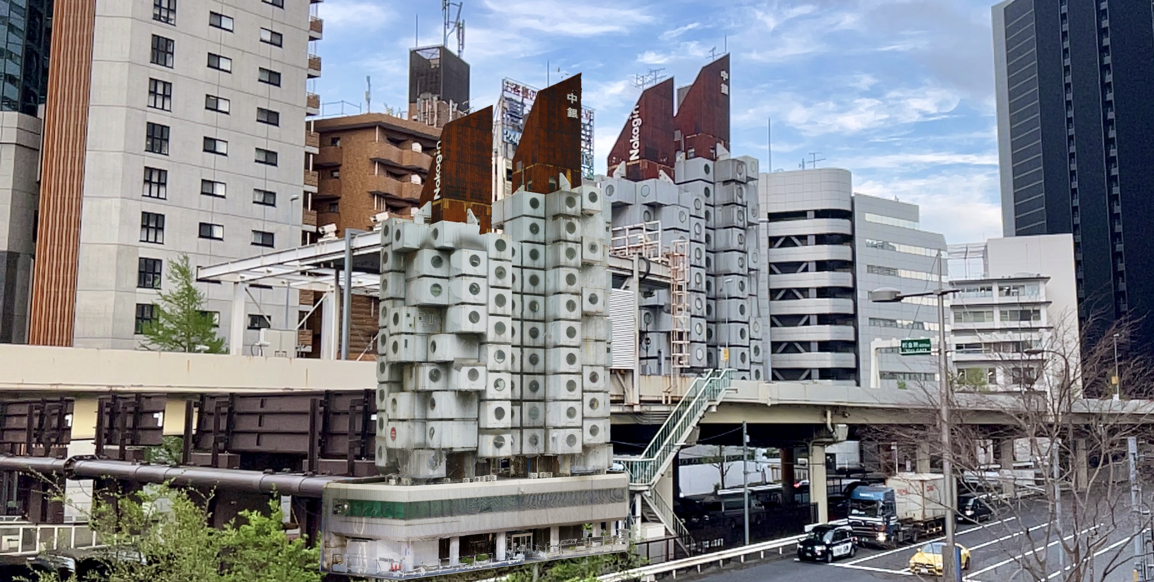 3D Digital Archive – Nakagin Capsule Tower 画像